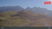 Archived webcam image showing Pizol - Laufböden Ski Resort on 12 Jul 2026 at 19:49