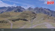 Archived webcam image showing Pizol - Laufböden Ski Resort on 26 Aug 2026 at 13:00