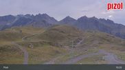 Archived webcam image showing Pizol - Laufböden Ski Resort on 26 Aug 2026 at 19:00