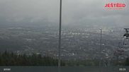Archived webcam image showing View from Stanice lanovky ČD, Liberec - Horní Hanychov on 17 Sep 2026 at 09:59