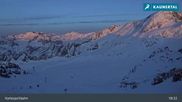 Archived webcam image showing Karlesjoch - Kaunertal Glacier on 25 Mar 2026 at 01:24