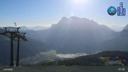 Archived webcam image showing Lermoos Grubigstein Ski Resort: Grubig II Gondola on 29 May 2026 at 07:17