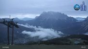 Archived webcam image showing Lermoos Grubigstein Ski Resort: Grubig II Gondola on 9 Jun 2026 at 05:14