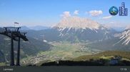 Archiviertes Webcam Bild: Lermoos: Grubig II Gondel im Skigebiet am 12.07.2026 um 17:01 Uhr