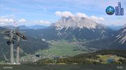 Archiviertes Webcam Bild: Lermoos: Grubig II Gondel im Skigebiet am 26.08.2026 um 15:19 Uhr