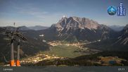 Archived webcam image showing Lermoos Grubigstein Ski Resort: Grubig II Gondola on 27 Sep 2026 at 01:58