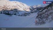 Archived webcam image showing Gurgl - Gaisberg mountain on 26 Feb 2026 at 13:10