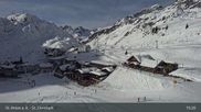 Archived webcam image showing St. Christoph - Arlberg on 26 Feb 2026 at 15:36