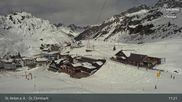 Archived webcam image showing St. Christoph - Arlberg on 14 Mar 2026 at 11:30