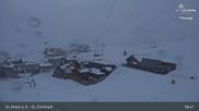 Archived webcam image showing St. Christoph - Arlberg on 22 Mar 2026 at 03:42