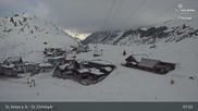 Archived webcam image showing St. Christoph - Arlberg on 22 Mar 2026 at 08:42
