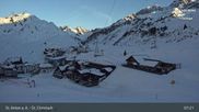Archived webcam image showing St. Christoph - Arlberg on 5 Apr 2026 at 07:09