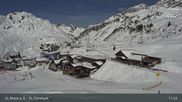 Archived webcam image showing St. Christoph - Arlberg on 5 Apr 2026 at 11:09