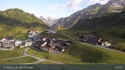 Archived webcam image showing St. Christoph - Arlberg on 21 Jul 2026 at 08:27