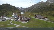 Archived webcam image showing St. Christoph - Arlberg on 2 Sep 2026 at 11:11