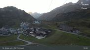 Archived webcam image showing St. Christoph - Arlberg on 12 Sep 2026 at 05:02