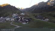 Archived webcam image showing St. Christoph - Arlberg on 12 Sep 2026 at 07:02