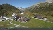 Archived webcam image showing St. Christoph - Arlberg on 12 Sep 2026 at 11:02