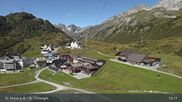 Archived webcam image showing St. Christoph - Arlberg on 12 Sep 2026 at 13:02