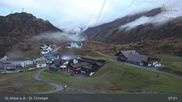 Archived webcam image showing St. Christoph - Arlberg on 14 Oct 2026 at 08:28