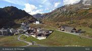 Archived webcam image showing St. Christoph - Arlberg on 14 Oct 2026 at 15:28