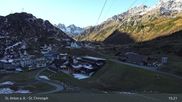 Archived webcam image showing St. Christoph - Arlberg on 27 Oct 2026 at 15:10