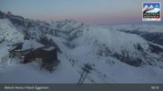 Archiviertes Webcam Bild: Aletsch Arena: Bergstation Fiescheralp-Eggishorn am 26 Feb 2026 um 03:21 Uhr