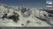 Archiviertes Webcam Bild: Aletsch Arena: Bergstation Fiescheralp-Eggishorn am 26 Feb 2026 um 11:21 Uhr