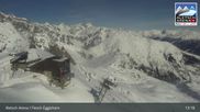 Archiviertes Webcam Bild: Aletsch Arena: Bergstation Fiescheralp-Eggishorn am 26 Feb 2026 um 13:21 Uhr
