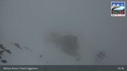 Archiviertes Webcam Bild: Aletsch Arena: Bergstation Fiescheralp-Eggishorn am 12.04.2026 um 19:19 Uhr