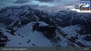 Archiviertes Webcam Bild: Aletsch Arena: Bergstation Fiescheralp-Eggishorn am 18.05.2026 um 05:13 Uhr