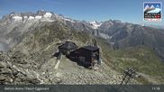 Archived webcam image showing Top station Fiescheralp-Eggishorn (Aletsch Arena) on 12 Jul 2026 at 11:36