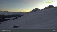 Archived webcam image showing St. Moritz - Corviglia ski resort on 26 Feb 2026 at 19:55
