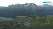 Archiviertes Webcam Bild: St. Moritz Corviglia: Video-Webcam am 24.06.2026 um 05:08 Uhr