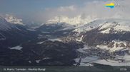 Archived webcam image showing St. Moritz, Muottas Muragl on 23 Mar 2026 at 08:20