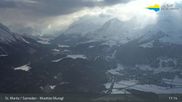 Archived webcam image showing St. Moritz, Muottas Muragl on 23 Mar 2026 at 17:20