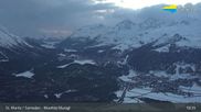 Archived webcam image showing St. Moritz, Muottas Muragl on 23 Mar 2026 at 19:20