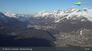 Archived webcam image showing St. Moritz, Muottas Muragl on 22 Apr 2026 at 08:41
