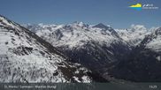 Archived webcam image showing St. Moritz, Muottas Muragl on 22 Apr 2026 at 13:41
