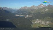 Archiviertes Webcam Bild: St. Moritz - Muottas Muragl am 12.07.2026 um 07:31 Uhr
