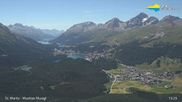 Archiviertes Webcam Bild: St. Moritz - Muottas Muragl am 12.07.2026 um 13:31 Uhr