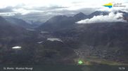 Archived webcam image showing St. Moritz, Muottas Muragl on 19 Oct 2026 at 15:45