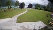 Archived webcam image showing Stockenboi at lake Weissensee (East bank) on 21 Jul 2026 at 06:39