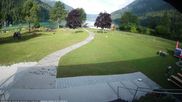 Archived webcam image showing Stockenboi at lake Weissensee (East bank) on 21 Jul 2026 at 08:39