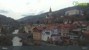 Archived webcam image showing Murau - Town on 12 Apr 2026 at 17:41