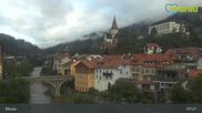 Archived webcam image showing Murau - Town on 8 Aug 2026 at 07:30