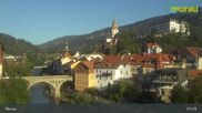 Archived webcam image showing Murau - Town on 13 Aug 2026 at 07:10