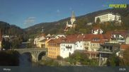 Archived webcam image showing Murau - Town on 12 Oct 2026 at 09:41