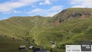 Archived webcam image showing mountain restaurant Kirchsteiger Hütte on 7 Jul 2026 at 12:53