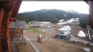 Archived webcam image showing Base Area Lake Louise on 24 May 2026 at 16:12